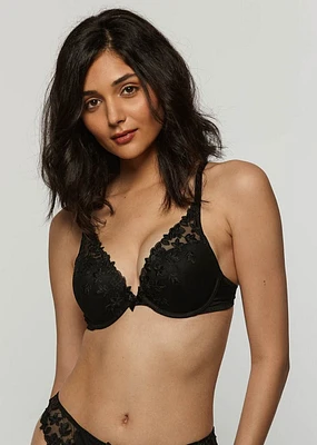 Embroidery Push-up Bra