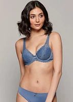 The padded Corded Lace bra