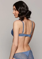 The padded Corded Lace bra
