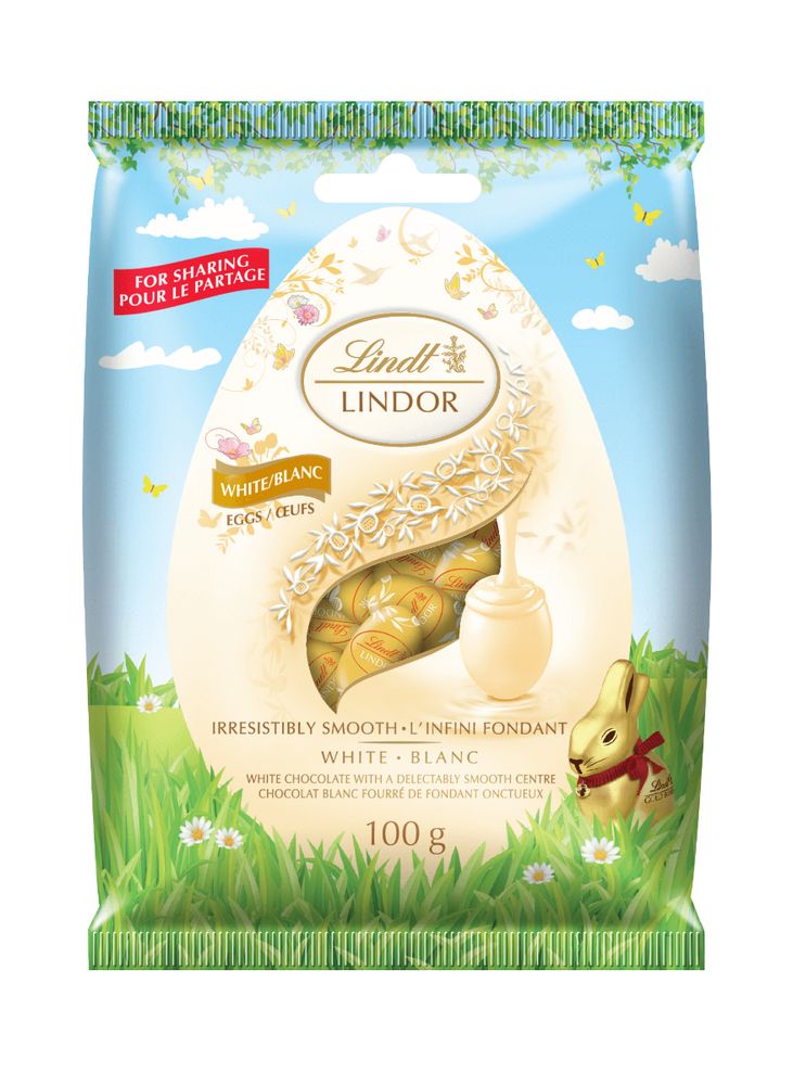 LINDOR CHOCOLAT BLANC 100 G