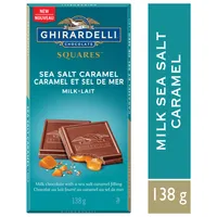 GHIRARDELLI Milk Chocolate Caramel Sea Salt Bar, 138g