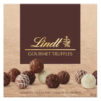 Lindt Gourmet Truffles Gift Box, 192g