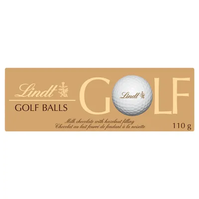 Lindt Milk Chocolate Golf Balls, 3-Pack 110g