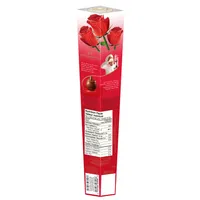 Lindt LINDOR Long-Stem Rose Milk Chocolate Truffles Box, 120g