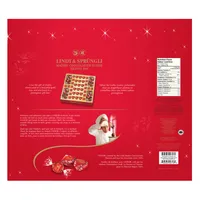 Lindt LINDOR Assorted Milk Chocolate Celebration Box, 755g