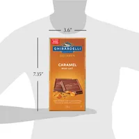 GHIRARDELLI Milk Chocolate Caramel Bar, 138g