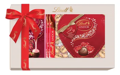 Lindt Valentine's Day Premium Chocolate Gift Box, 652g