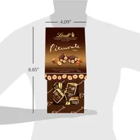 Lindt Piemonte MAITRE CHOCOLATIER Hazelnut Dark Chocolate Bag, 200g