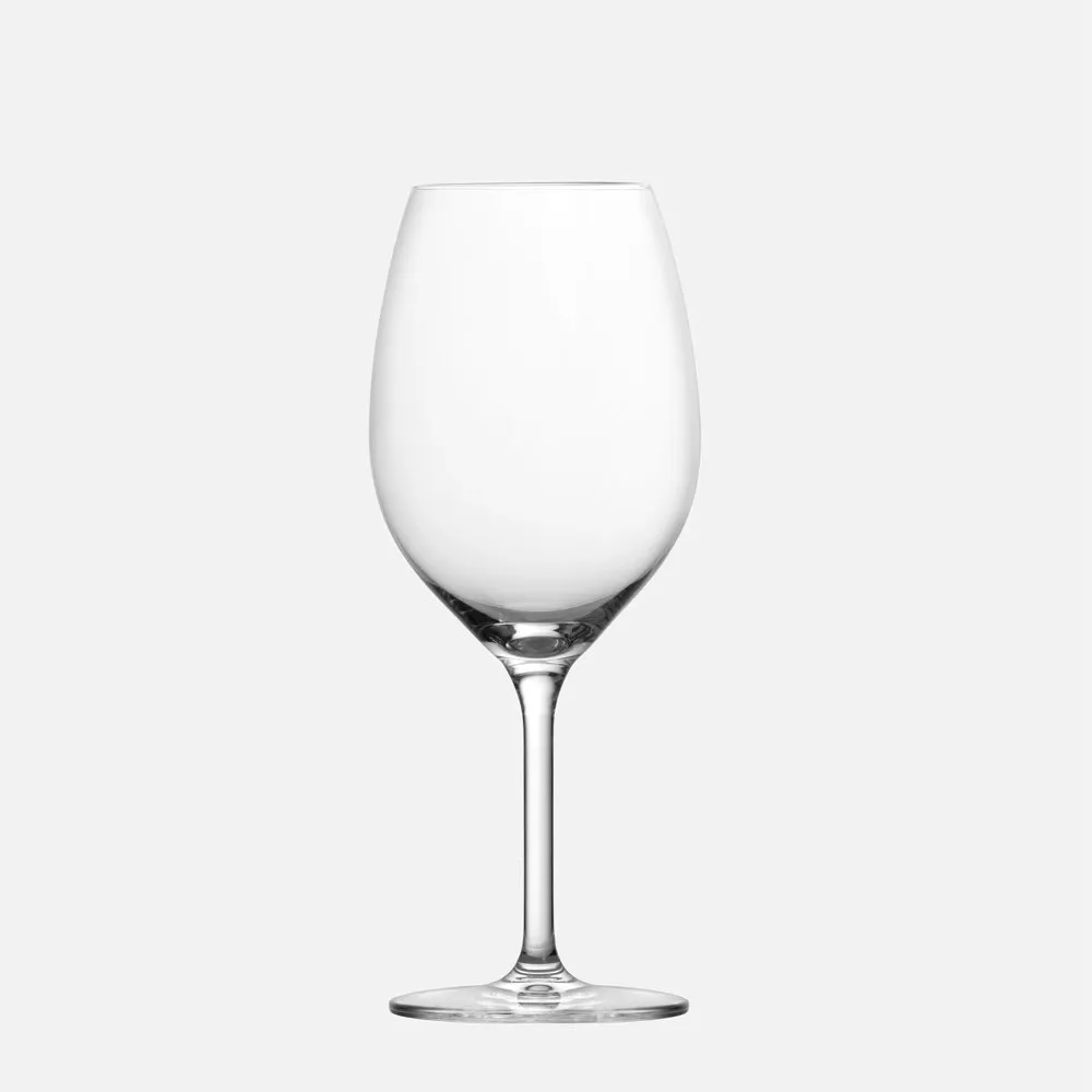 Set of 6 schott zwiesel tritan crystal banquet red wine glasses - 16 oz