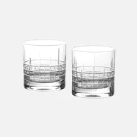 Set of 2 schott zwiesel tritan cristal distil aberdeen dof glasses - 13.5 oz