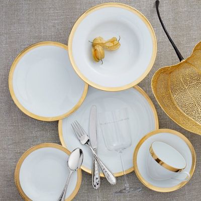 Michael aram goldsmith 5-piece dinnerware set