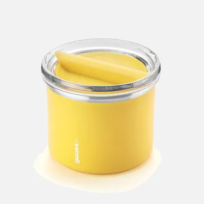 Energy yellow thermal lunch box - ochre