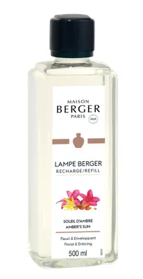 Collection de fragrance soleil d’ambre par maison berger