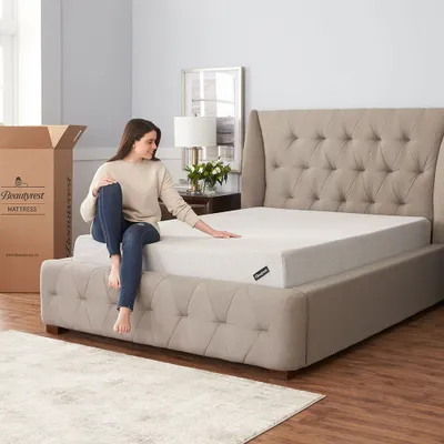 Miab beautyrest firm mattress-in-a-box - 8 - double