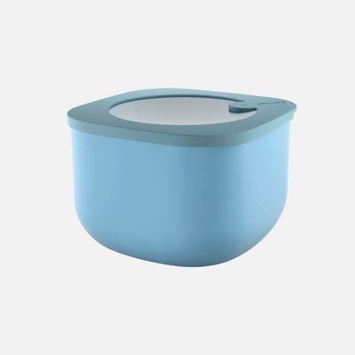 Store&more blue airtight container (1.55l) - matt mid blue