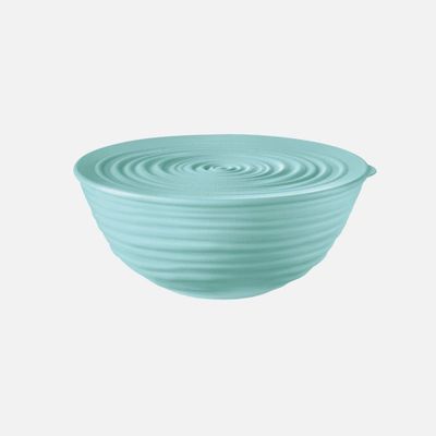 Sage green tierra bowl with lid (18 cm)