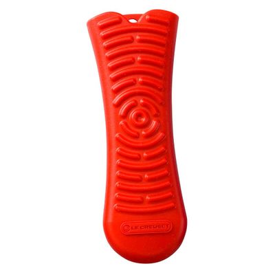 Le creuset cool tools silicone pot handle red