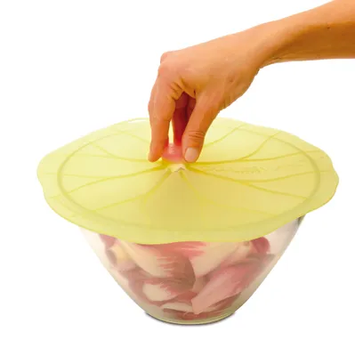 Lily pad silicone medium suction lid (9"" 23 cm) by charles viancin