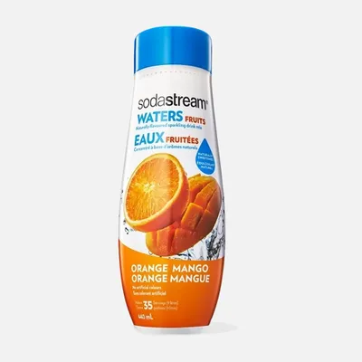 Orange mango drink mix by sodastream