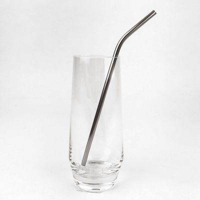 Set of 4 stainless steel straws