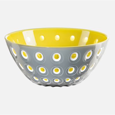 Le murrine grey yellow bowl (25cm)