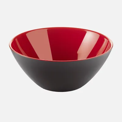 My fusion red bowl (25cm) - black red