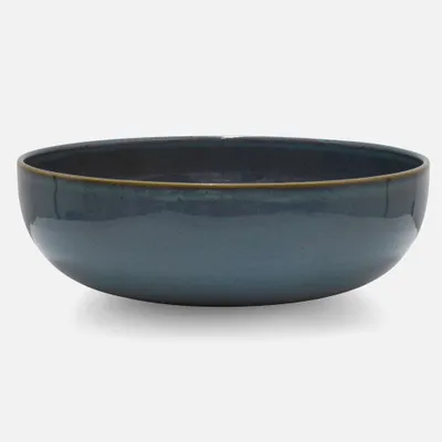 Uno blue dinnerware collection - uno blue service bowl - 26 cm