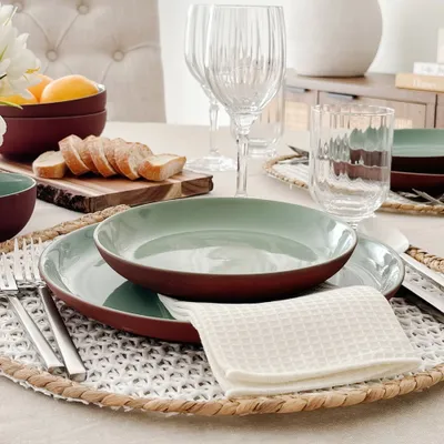 Sienna teal side plate by maxwell & williams