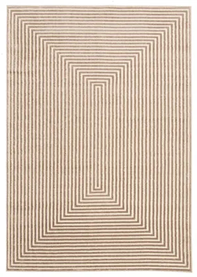 Myles taupe rug - 31in x 59in
