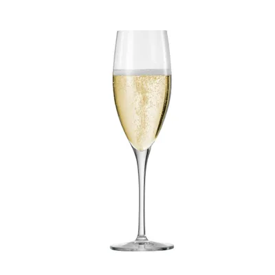 Set of 6 sensisplus champagne flutes by eisch