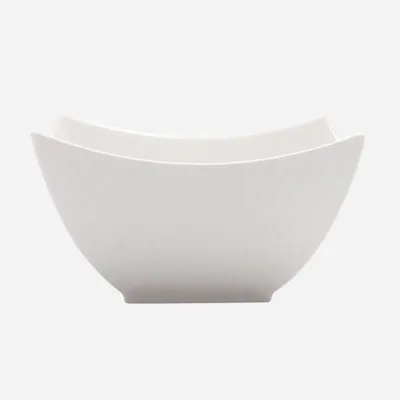 Set of 6 diamond square soup bowls by maxwell & williams
