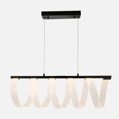 Wave led pendant lamp by luce lumen