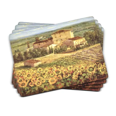 Set of 4 tuscany placemats by pimpernel - multi-colored
