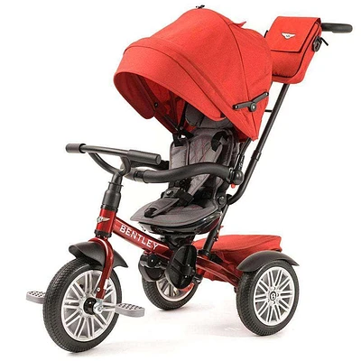 Bentley 6-in-1 baby stroller trike - dragon red