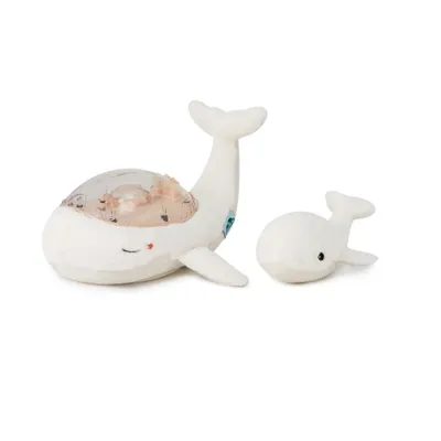 Tranquil whale® night light - white - ivory