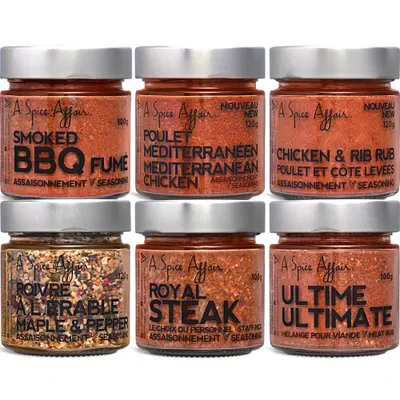 Bold bbq 6-pack spices