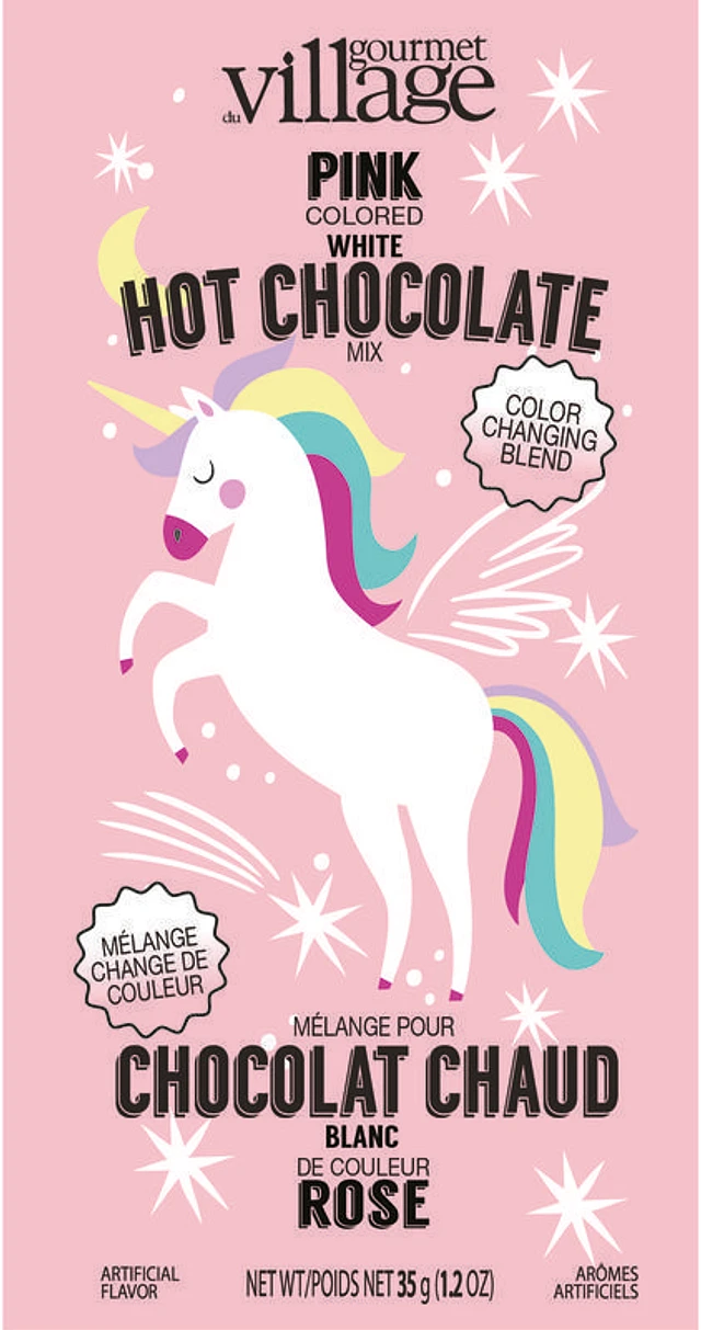 Mini hot chocolate unicorn pink by gourmet du village