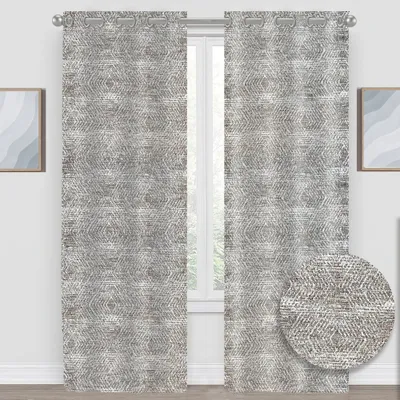 Caravel grommet panel and cushion - caravel grommet curtain