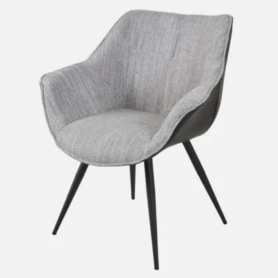 Circle chair - grey black
