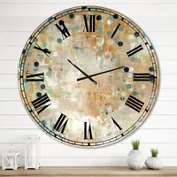 I'll take it under consideration metal wall clock - round 36x36