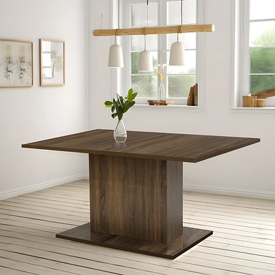 Contemporary brown dining table by maison classique