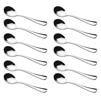 Set of 12 madison soup spoons by maxwell & williams
