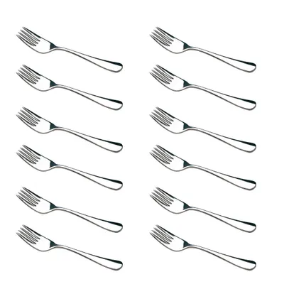 Set of 12 madison fruit forks by maxwell & williams