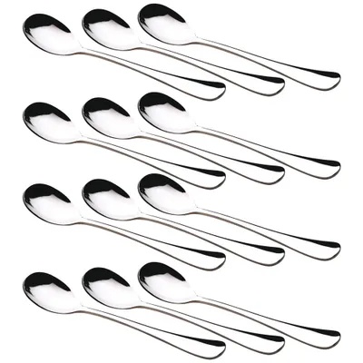 Set of 12 madison salad serving spoons by maxwell & williams