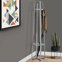 Sally Coat Rack , 12 hooks - Grey