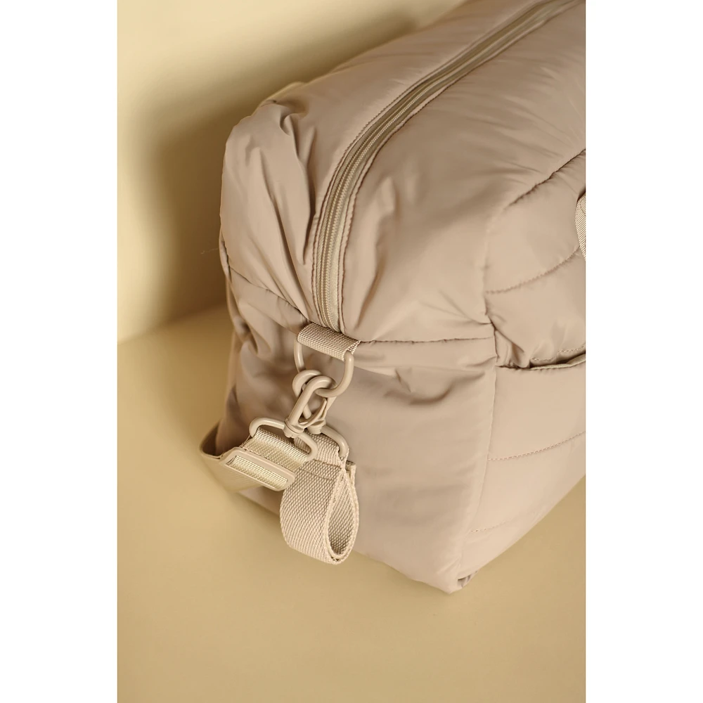 Minika Diaper Bag - Latte