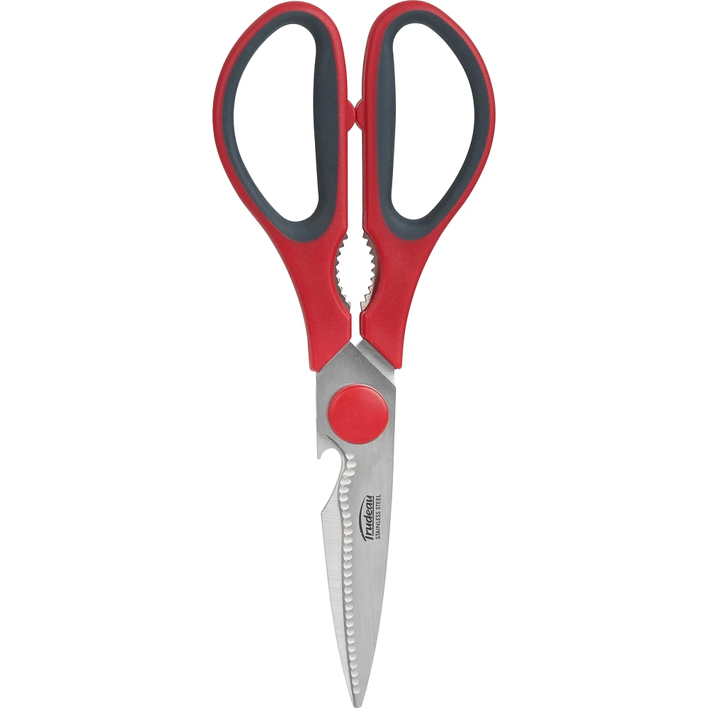 Trudeau Red Multi-Kitchen Shears