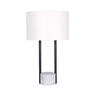 Urban Vogue Table Lamp - Black/Cement