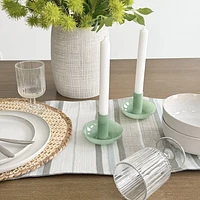 Small Pipe Taper Candle Holder 2
