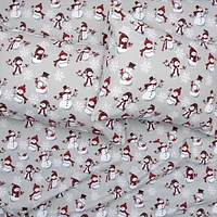 Snowman Ensemble de draps en flannelle